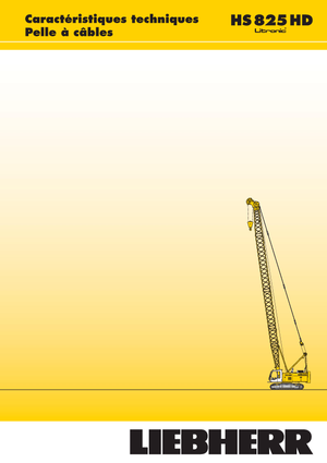 Dizalice gusjeničari - Rešetkasta grana Liebherr HS 825 HD Litr.