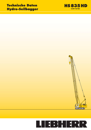 Dizalice gusjeničari - Rešetkasta grana Liebherr HS 835 HD Litr.