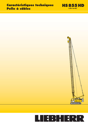 Dizalice gusjeničari - Rešetkasta grana Liebherr HS 855 HD Litr.
