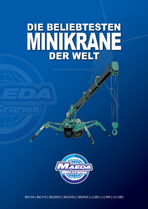 Dizalice gusjeničari - Teleskopska grana Maeda MC 405 CRME