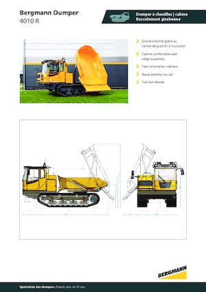 Damperi na gusjenicama Bergmann 4010R