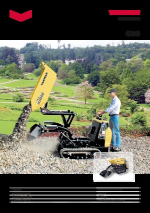 Damperi na gusjenicama Yanmar C 08 HI Tip +