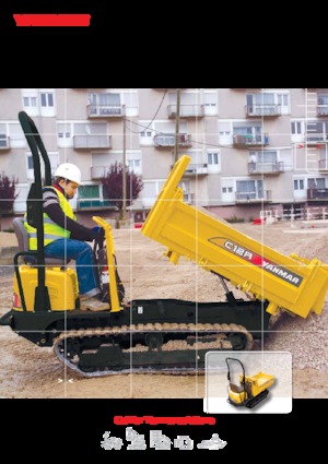 Damperi na gusjenicama Yanmar C 12 RB