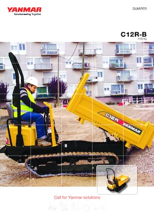 Damperi na gusjenicama Yanmar C 12 RB