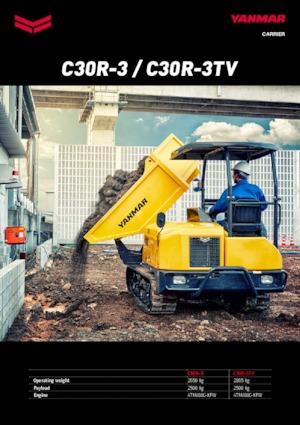 Damperi na gusjenicama Yanmar C30R-3 