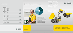 Damperi na gusjenicama Wacker Neuson DT08