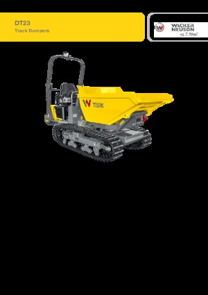 Damperi na gusjenicama Wacker Neuson DT23