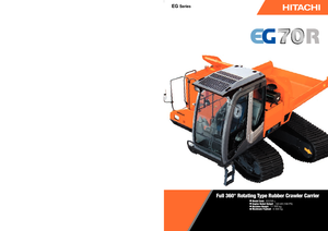 Damperi na gusjenicama Hitachi EG 70 R 3