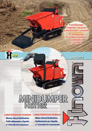 Damperi na gusjenicama Hinowa HS1102