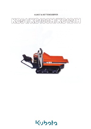 Damperi na gusjenicama Kubota KC100H