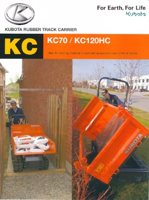 Damperi na gusjenicama Kubota KC120HC-4
