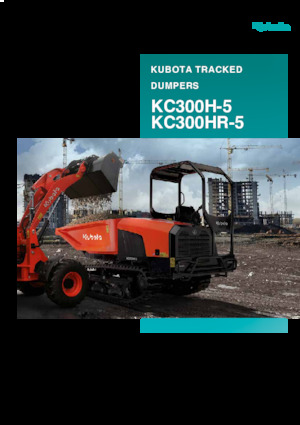 Damperi na gusjenicama Kubota KC300HR-5