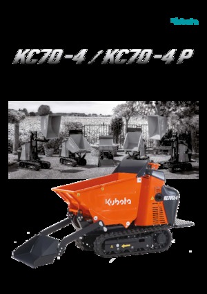 Damperi na gusjenicama Kubota KC70-4