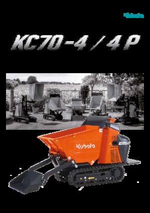 Damperi na gusjenicama Kubota KC70-4