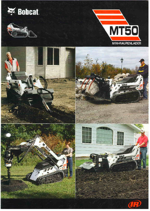 Damperi na gusjenicama Bobcat MT 50