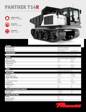 Damperi na gusjenicama Prinoth Panther T14R