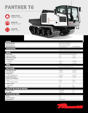 Damperi na gusjenicama Prinoth Panther T6