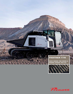 Damperi na gusjenicama Prinoth Panther T7R