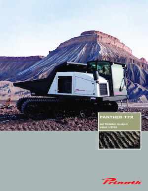 Damperi na gusjenicama Prinoth Panther T7R