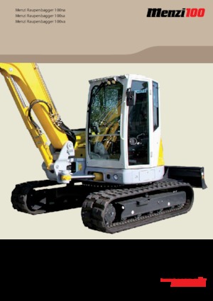 Bageri gusjeničari Menzi 100na