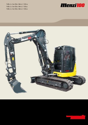 Bageri gusjeničari Menzi 100na