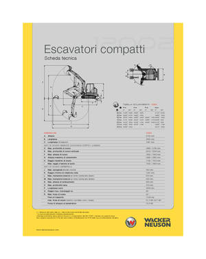Bageri gusjeničari Wacker Neuson 12002