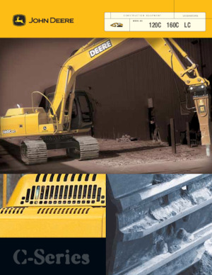 Bageri gusjeničari John Deere Construction 120C