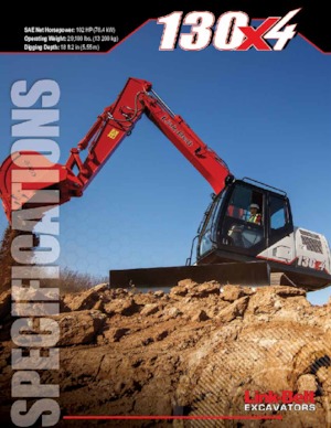 Bageri gusjeničari Link-Belt 130 X4