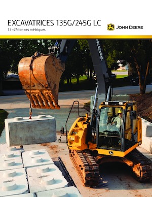 Bageri gusjeničari John Deere Construction 135G