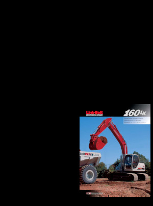 Bageri gusjeničari Link-Belt 160 LX