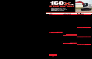 Bageri gusjeničari Link-Belt 160 X3