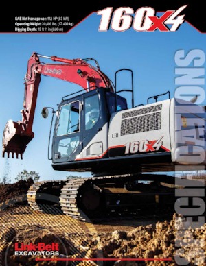 Bageri gusjeničari Link-Belt 160 X4