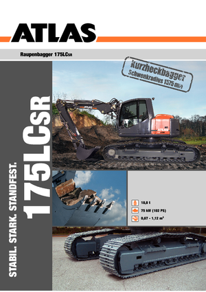 Bageri gusjeničari Atlas 175 LC-SR