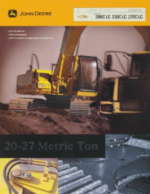 Bageri gusjeničari John Deere Construction 200C