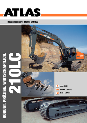 Bageri gusjeničari Atlas 210 LC