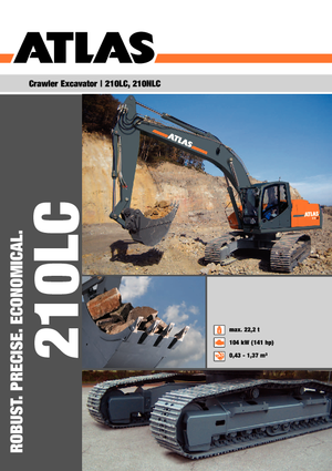 Bageri gusjeničari Atlas 210 LC