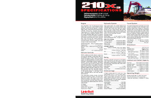 Bageri gusjeničari Link-Belt 210 X3