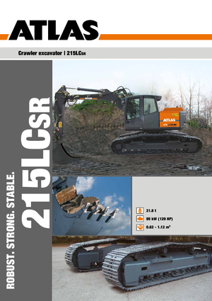 Bageri gusjeničari Atlas 215 LC-SR