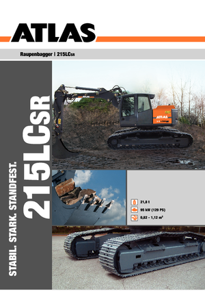 Bageri gusjeničari Atlas 215 LC-SR