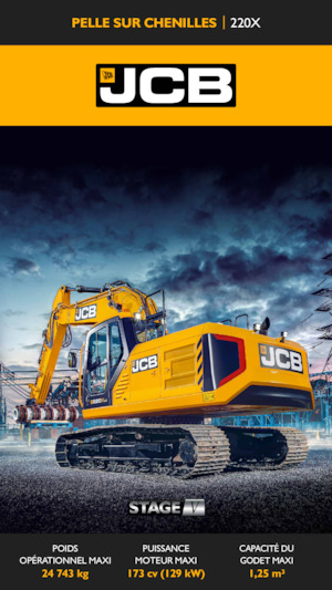 Bageri gusjeničari JCB 220X