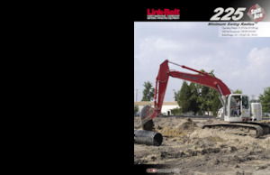 Bageri gusjeničari Link-Belt 225 Spin Ace