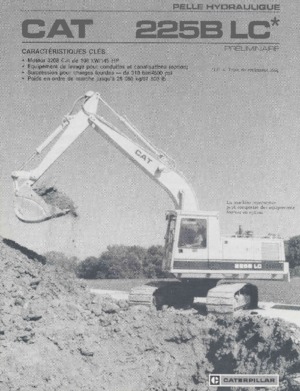 Bageri gusjeničari Caterpillar 225B