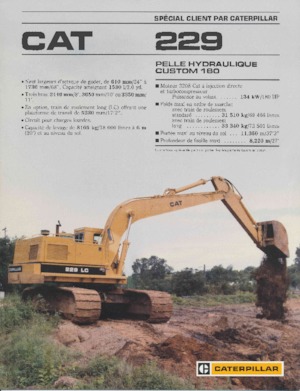Bageri gusjeničari Caterpillar 229
