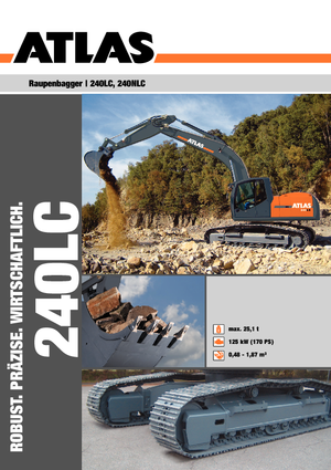 Bageri gusjeničari Atlas 240 LC