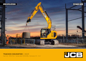 Bageri gusjeničari JCB 245XR