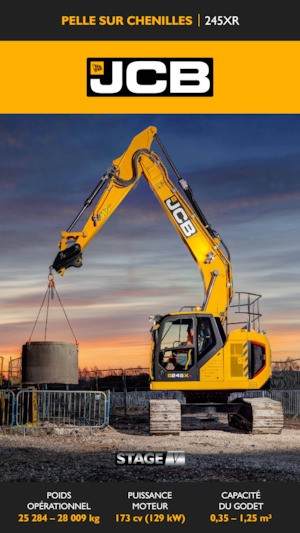 Bageri gusjeničari JCB 245XR