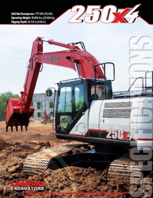 Bageri gusjeničari Link-Belt 250 X4