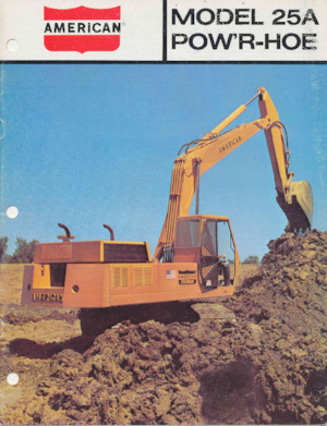 Bageri gusjeničari American Hoist & Derrick 25A