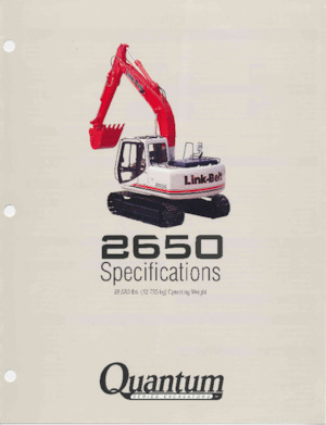 Bageri gusjeničari Link-Belt 2650