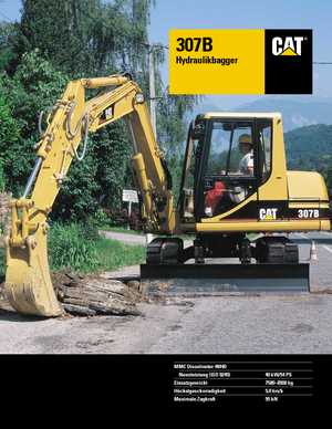 Bageri gusjeničari Caterpillar 307B